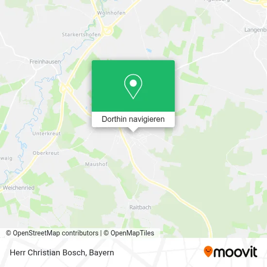 Herr Christian Bosch Karte