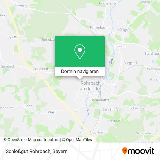 Schloßgut Rohrbach Karte