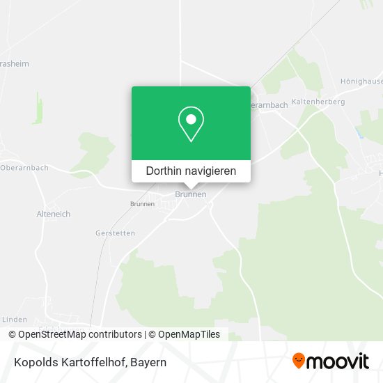 Kopolds Kartoffelhof Karte