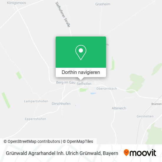 Grünwald Agrarhandel Inh. Ulrich Grünwald Karte