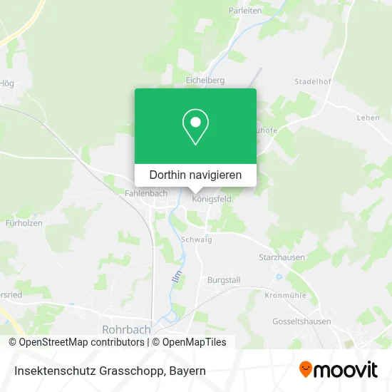 Insektenschutz Grasschopp Karte