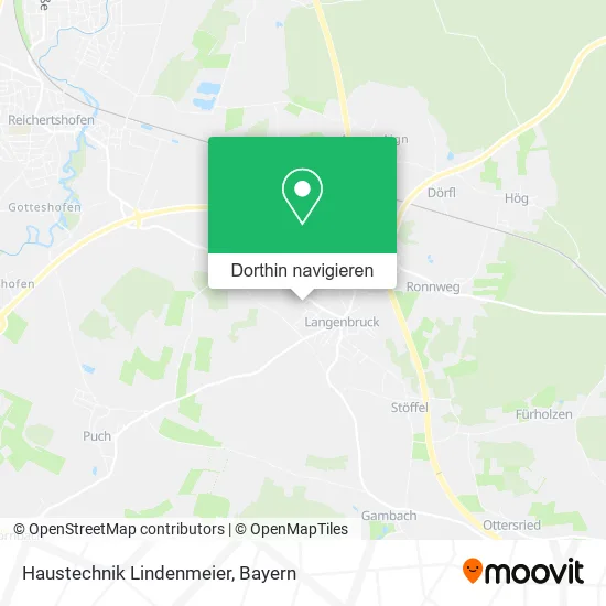 Haustechnik Lindenmeier Karte