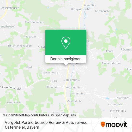 Vergölst Partnerbetrieb Reifen- & Autoservice Ostermeier Karte