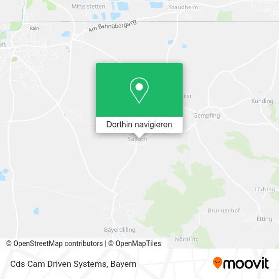 Cds Cam Driven Systems Karte
