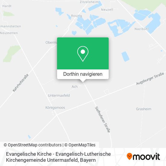 Evangelische Kirche - Evangelisch-Lutherische Kirchengemeinde Untermaxfeld Karte