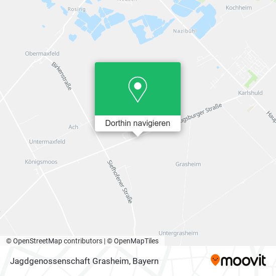 Jagdgenossenschaft Grasheim Karte