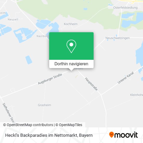 Heckl's Backparadies im Nettomarkt Karte