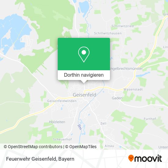 Feuerwehr Geisenfeld Karte
