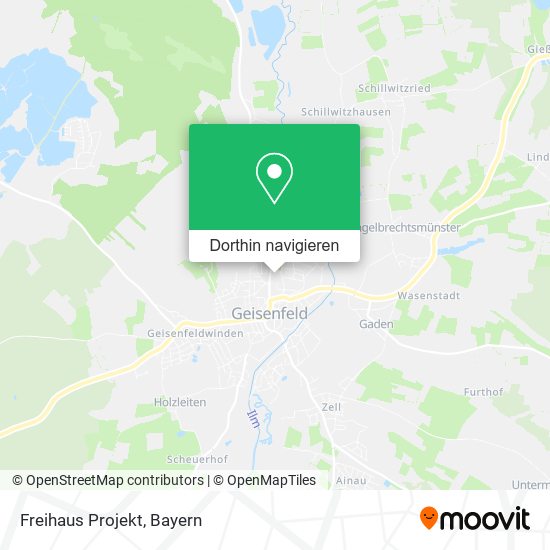 Freihaus Projekt Karte