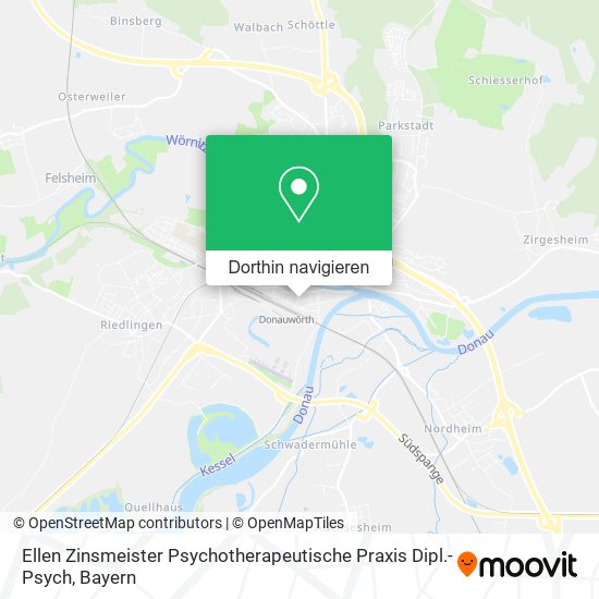 Ellen Zinsmeister Psychotherapeutische Praxis Dipl.-Psych Karte