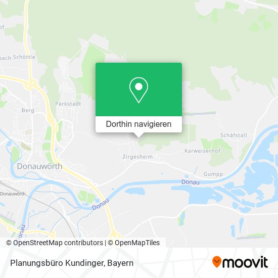 Planungsbüro Kundinger Karte