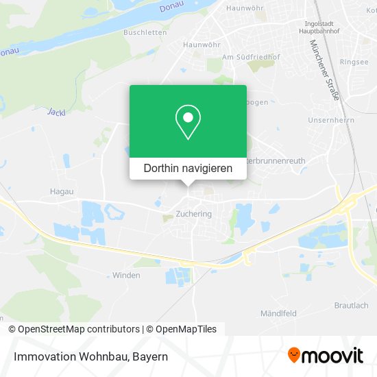 Immovation Wohnbau Karte