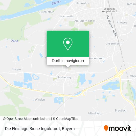 Die Fleissige Biene Ingolstadt Karte