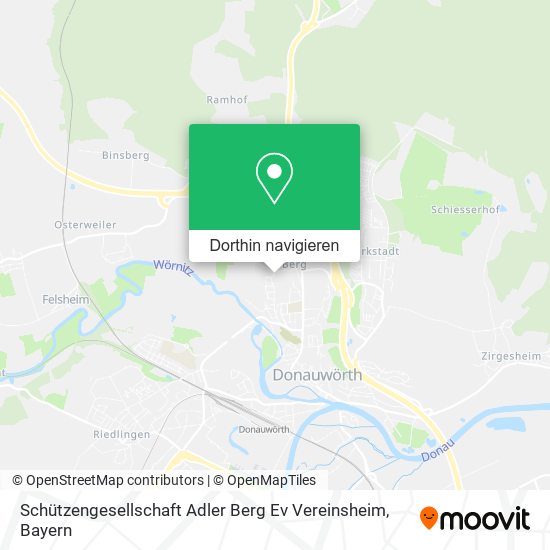 Schützengesellschaft Adler Berg Ev Vereinsheim Karte