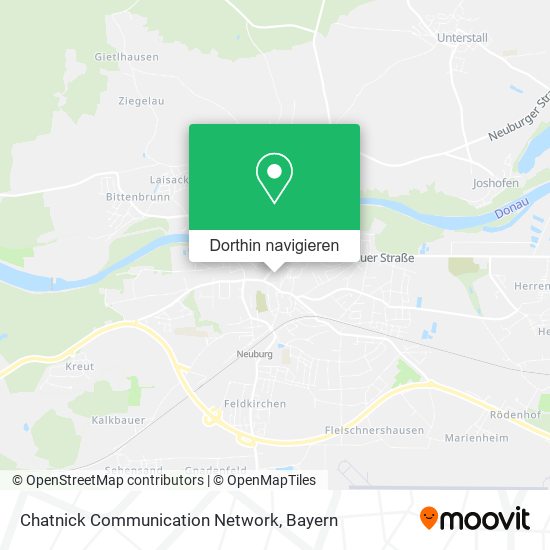 Chatnick Communication Network Karte