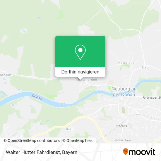 Walter Hutter Fahrdienst Karte