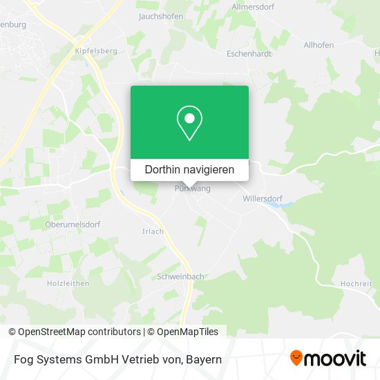 Fog Systems GmbH Vetrieb von Karte