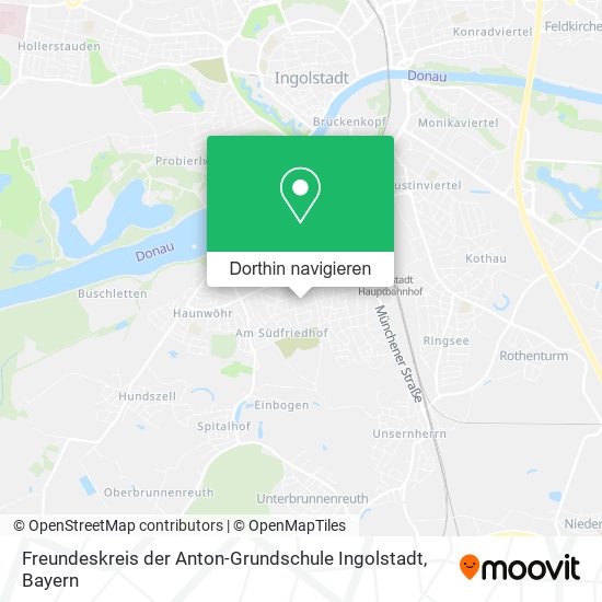 Freundeskreis der Anton-Grundschule Ingolstadt Karte