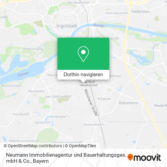 Neumann Immobilienagentur und Bauerhaltungsges. mbH & Co. Karte