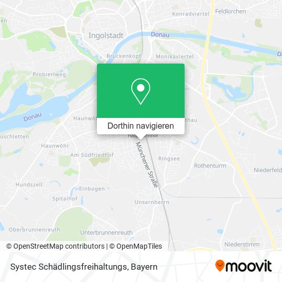 Systec Schädlingsfreihaltungs Karte