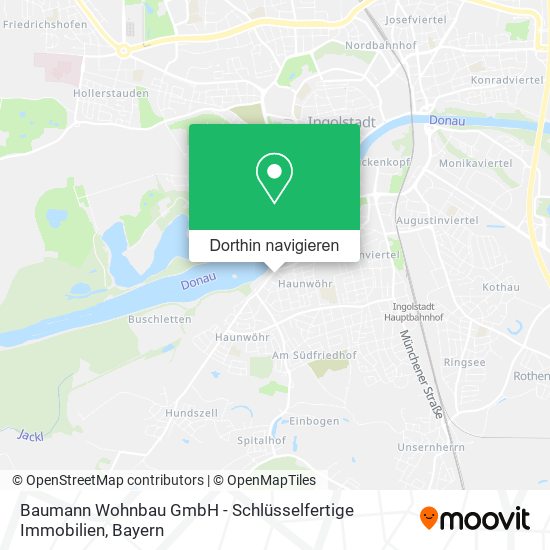 Baumann Wohnbau GmbH - Schlüsselfertige Immobilien Karte