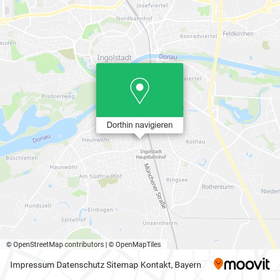 Impressum Datenschutz Sitemap Kontakt Karte