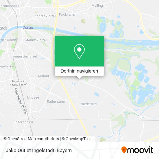 Jako Outlet Ingolstadt Karte