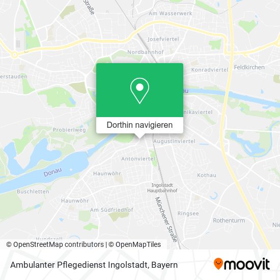 Ambulanter Pflegedienst Ingolstadt Karte