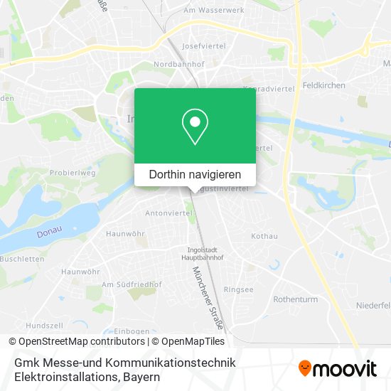 Gmk Messe-und Kommunikationstechnik Elektroinstallations Karte