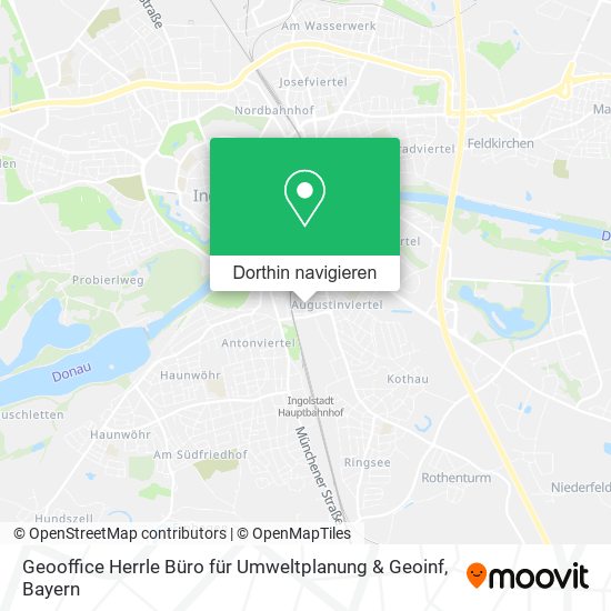 Geooffice Herrle Büro für Umweltplanung & Geoinf Karte