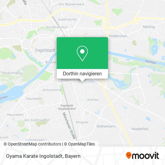 Oyama Karate Ingolstadt Karte