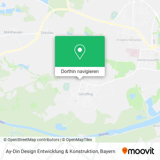 Ay-Din Design Entwicklung & Konstruktion Karte