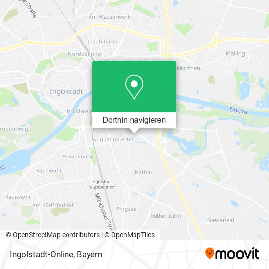 Ingolstadt-Online Karte