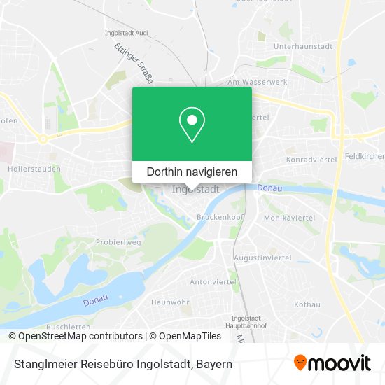 Stanglmeier Reisebüro Ingolstadt Karte