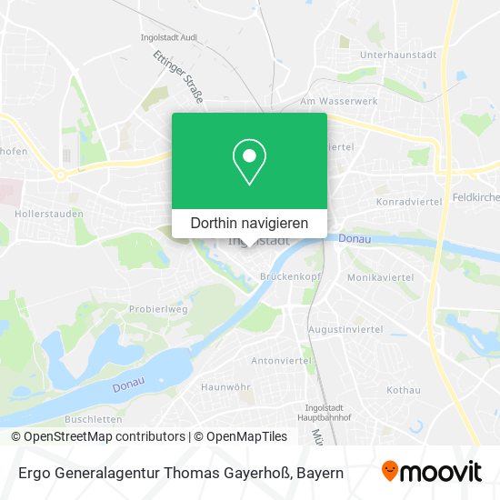 Ergo Generalagentur Thomas Gayerhoß Karte