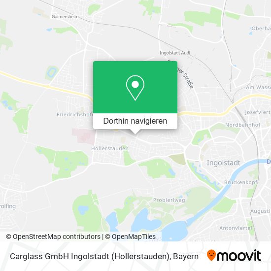 Carglass GmbH Ingolstadt (Hollerstauden) Karte