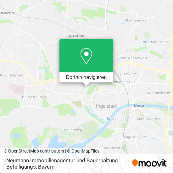 Neumann Immobilienagentur und Bauerhaltung Beteiligungs Karte