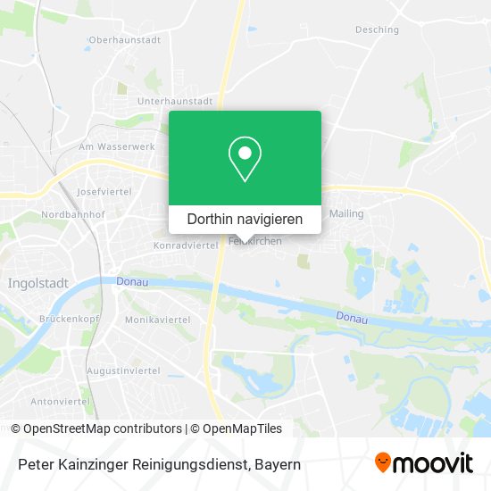 Peter Kainzinger Reinigungsdienst Karte