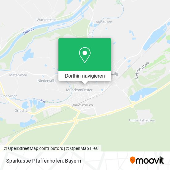 Sparkasse Pfaffenhofen Karte