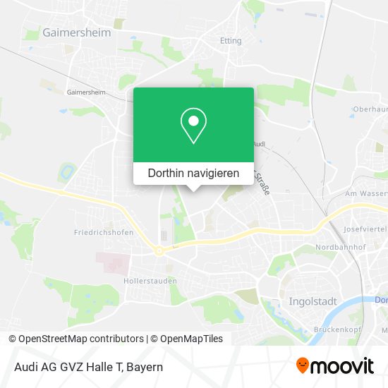 Audi AG GVZ Halle T Karte