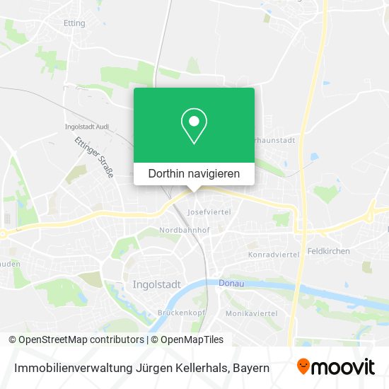 Immobilienverwaltung Jürgen Kellerhals Karte