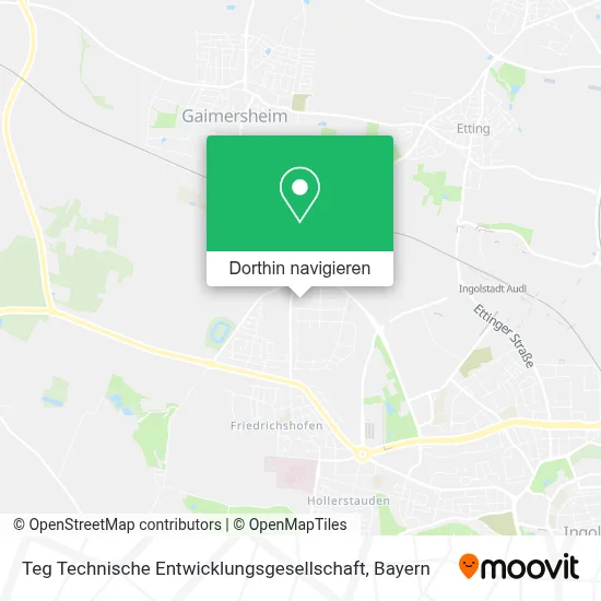 Teg Technische Entwicklungsgesellschaft Karte