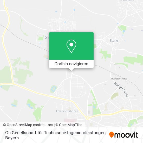 Gfi Gesellschaft für Technische Ingenieurleistungen Karte