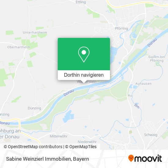 Sabine Weinzierl Immobilien Karte