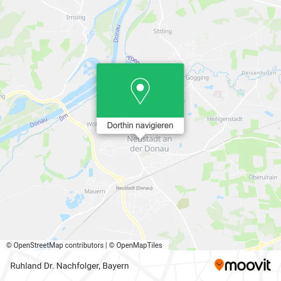 Ruhland Dr. Nachfolger Karte