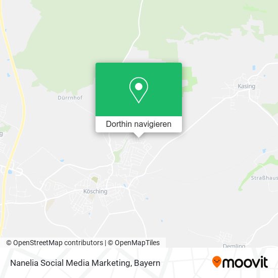 Nanelia Social Media Marketing Karte