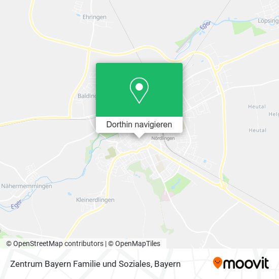 Zentrum Bayern Familie und Soziales Karte