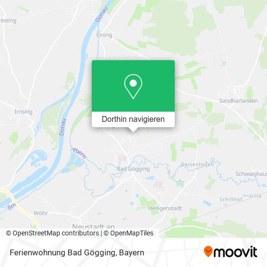Ferienwohnung Bad Gögging Karte