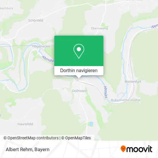 Albert Rehm Karte