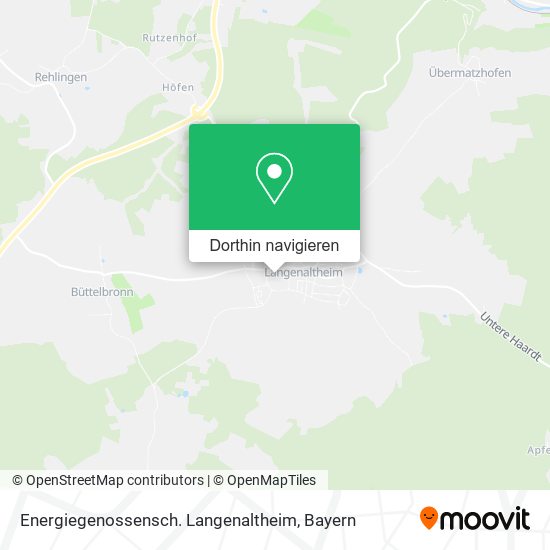 Energiegenossensch. Langenaltheim Karte